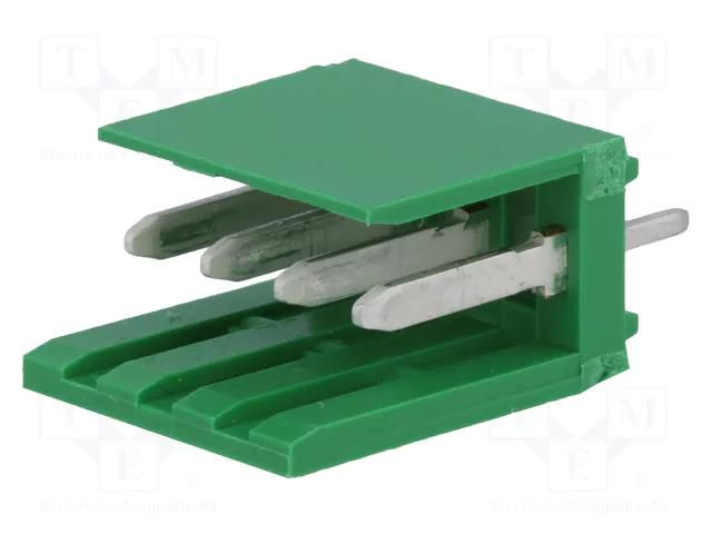 Connector: wire-board; socket; male; AMPMODU MOD I; 3.96mm; PIN: 4 TE Connectivity 280610-1