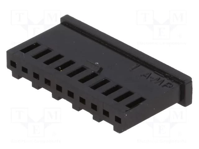 Connector: wire-board; plug; female; PIN: 10; AMPMODU MOD II; 1x10 TE Connectivity 280362