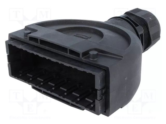 Enclosure for connectors: HDC; size 24B; for cable; IP65; M40 HARTING 19411240423
