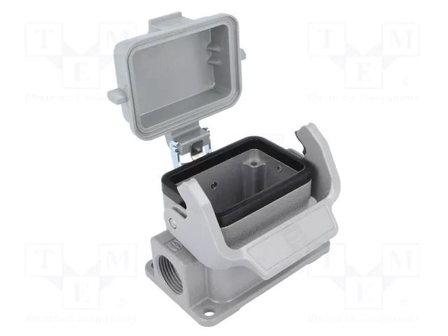 Enclosure for connectors: HDC; size 6B; Han® B; IP65; with latch HARTING 19300061295