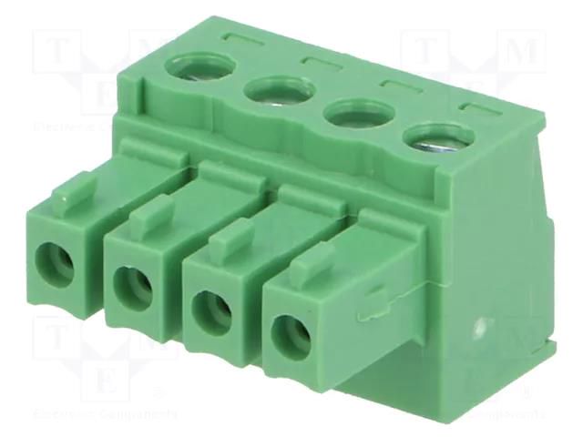 Pluggable terminal block; 3.81mm; ways: 4; straight; plug; female DEGSON ELECTRONICS 15EDGK3.81-04P