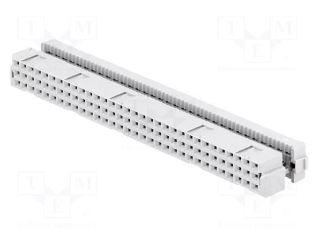 Connector: DIN 41612; plug; type C; female; PIN: 64; a+c; IDC; 1.5A PANCON 120-964-435