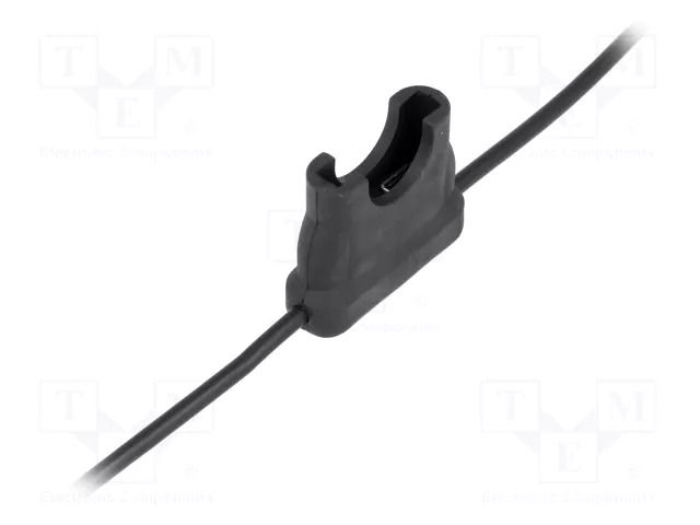 Fuse holder; 19mm; 20A; on cable; Leads: leads x2; UL94V-0; 32V LITTELFUSE 0FHA0001ZXJ