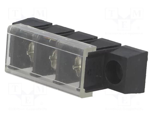 PCB terminal block; straight; 10mm; ways: 3; THT,screw terminal DEGSON ELECTRONICS DG58C-A-3P13