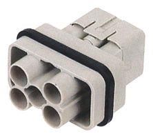 HEAVY DUTY INSERT, PLUG, 6+PE, 10A T2080062101-100