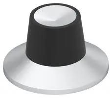 KNOB, ROUND SHAFT, PHENOLIC, 29.7MM PKS1105B101/4