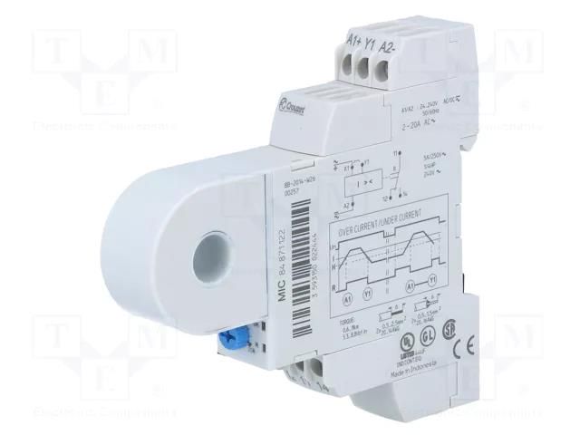 Current monitoring relay; AC current; 24VAC,110÷230VAC; 24VDC CROUZET CROUZET-MCI