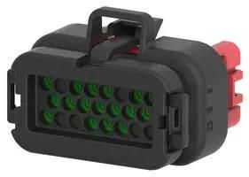 AUTOMOTIVE HOUSING, RCPT, 23POS, BLACK 770680-3