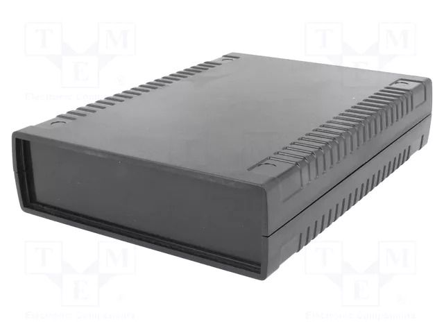 Enclosure: with panel; X: 136mm; Y: 185mm; Z: 40mm; ABS; black; IP54 KRADEX Z-112A