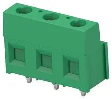 TB, WIRE TO BRD, R/A, 3WAY, 12AWG 282845-3