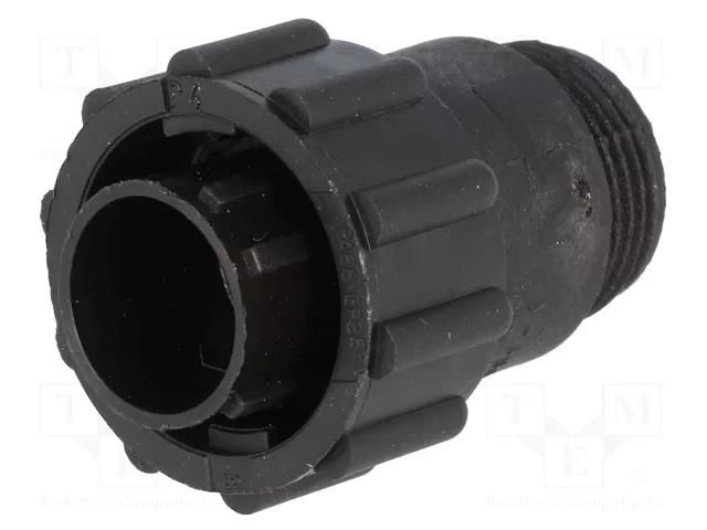 Connector: circular; plug; male; PIN: 4; w/o contacts; CPC Series 1 TE Connectivity CPC-0-0182651-1