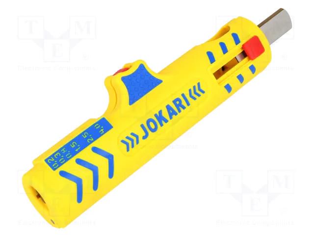 Stripping tool; 8÷13mm; Wire: round JOKARI CK-30155