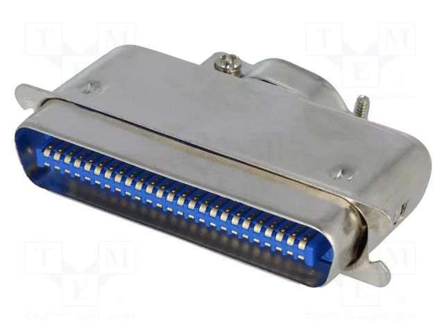 Connector: Centronics; plug; male; PIN: 50; soldering; for cable CONNFLY CENTR-250