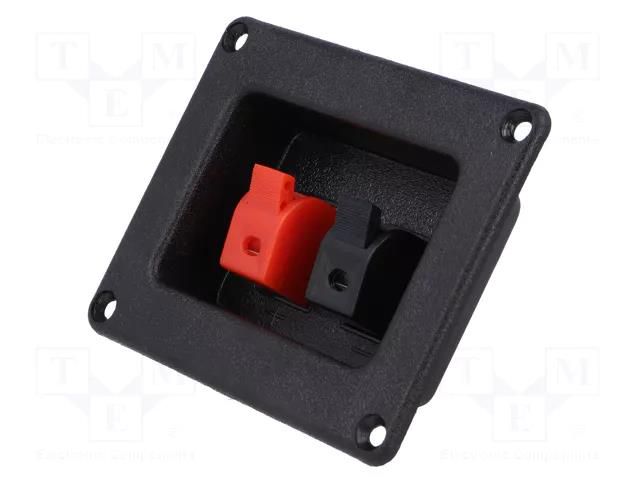 Connector: loudspeaker; terminal; mono; for panel mounting NINIGI CC-226