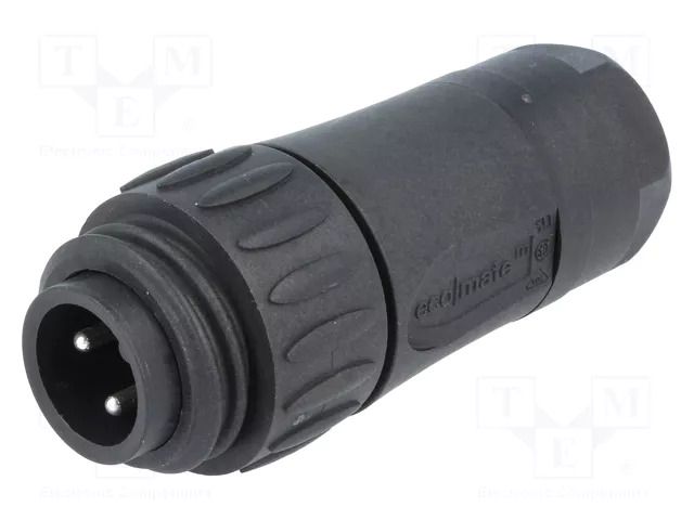 Connector: circular; plug; for cable; PIN: 4; male; screw terminal AMPHENOL C16-1-3108-001