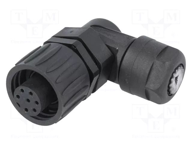 Connector: circular; plug; for cable; PIN: 7; female; soldering AMPHENOL C16-1-3105-081