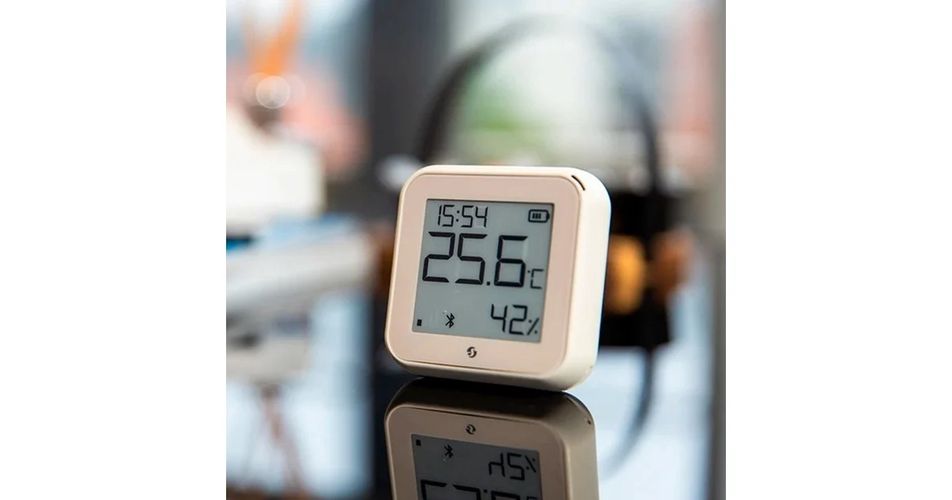 Temperatuuri ja niiskuse andur Shelly H&T Gen 3, elevandiluu 3800235261552 3800235261552