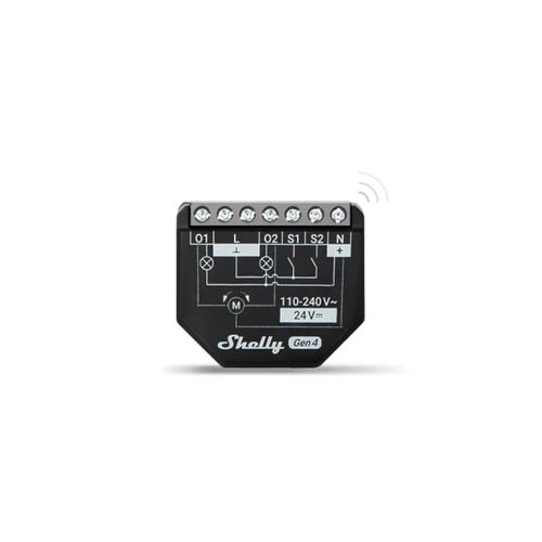 Nutirelee Shelly 2PM GEN4 2x10A, Wifi, Bluetooth, ZigBee, Matter 3800238070748 3800238070748