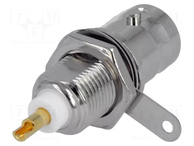 Connector: BNC; socket; female; with long thread; soldering NINIGI BNC-006-L