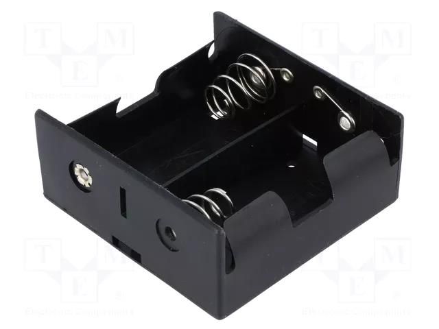 Holder; D,R20; Batt.no: 2; 6F22 type COMF BH-121-1B