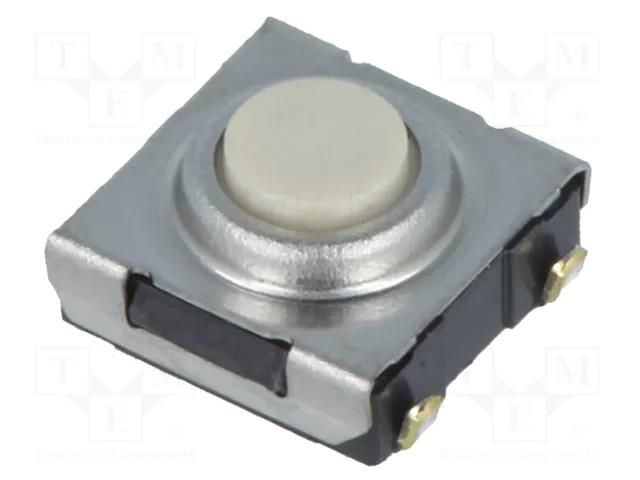 Microswitch TACT; SPST-NO; Pos: 2; 0.05A/24VDC; SMT; none; 1.57N OMRON Electronic Components B3SN-3012