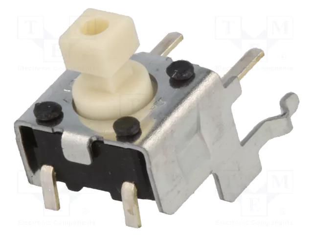 Microswitch TACT; SPST-NO; Pos: 2; 0.05A/24VDC; THT; none; 0.98N OMRON Electronic Components B3F-3150