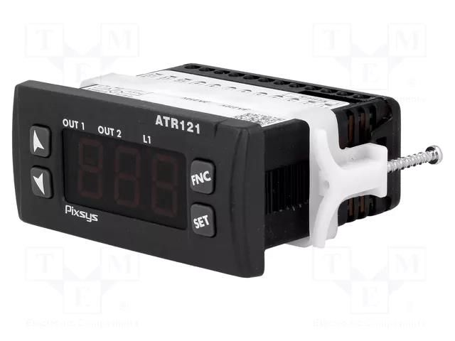 Module: regulator; temperature; SPDT; OUT 2: SPST-NO; OUT 3: SSR PIXSYS ATR121