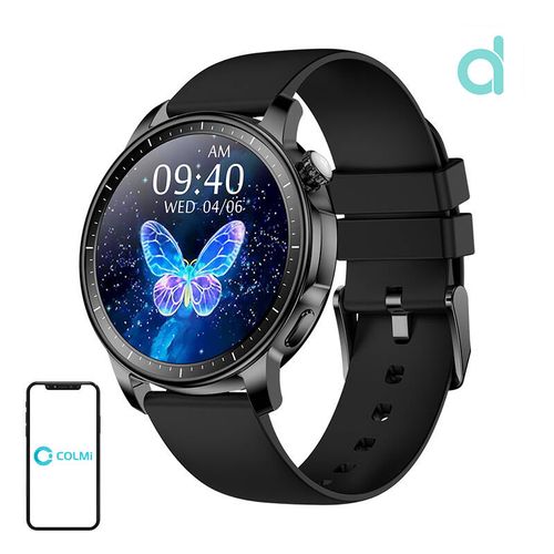 Colmi V65 Smartwatch (Black), Colmi V65 Black