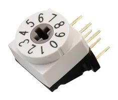 ROTARY CODED SW, 0.15A, 24VDC, 16POS/THT 429427520916