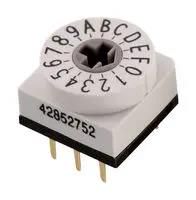 ROTARY CODED SW, BCD, 0.15A, 24VDC, THT 428527520910