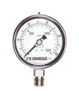 PRESSURE GAUGES, 100PSI, 1/2"MNPT PGM-100B-100PSI/7BAR