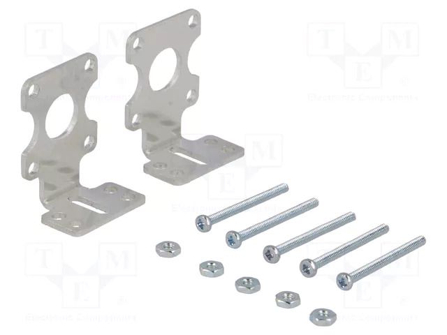 Bracket; silver; for micromotors with gear 120: 1, 200: 1, 228: 1 POLOLU POLOLU-2671