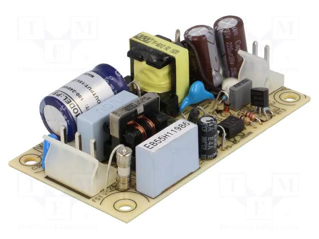 Power supply: switching; open; 5.25W; 120÷370VDC; 85÷264VAC; OUT: 1 MEAN WELL PS-05-15