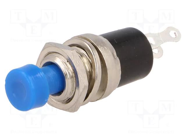 Switch: push-button; Pos: 2; SPST-NO; 1A/250VAC; OFF-(ON); on panel NINIGI PS10BBU