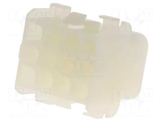 Connector: wire-wire; plug/socket; male/female; PIN: 12; NLS; 600V NINIGI NLSG-3X4