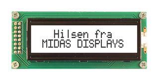 LCD MODULE, 16 X 2, COB, 5.23MM, FSTN MC21605B6WM-FPTLW-V2