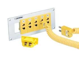THERMOCOUPLE CONNECTOR, TYPE E, SOCKET SPJ-E-F