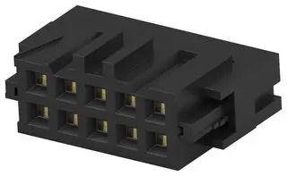CONNECTOR, RECEPTACLE, IDC, 2.54MM, 10P 1-215911-0