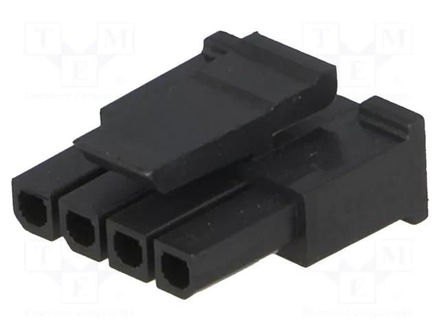Connector: wire-board; plug; female; PIN: 4; Micro-Fit 3.0; 3mm; 1x4 MOLEX MX-43645-0400
