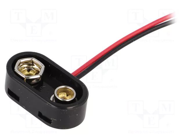 6F22 connector; 6F22,6LR61; Type: transversal (high profile) KEYSTONE KEYS81-8