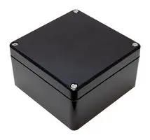 ENCLOSURE, WALL MOUNT, PET/GFR, BLACK 1590ZGRP161BK