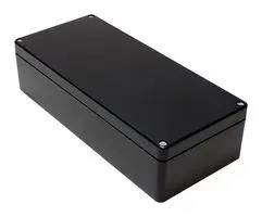 ENCLOSURE, WALL MOUNT, PET/GFR, BLACK 1590ZGRP163BK