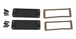 END PANEL KIT, ENCLOSURE, ALUM, BLK 1457JEP