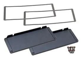 END PANEL, ENCLOSURE, BLACK, ALUM 1457UEPF