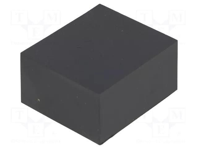 Enclosure: designed for potting; X: 35mm; Y: 40mm; Z: 20mm; ABS; 1596 HAMMOND HM-1596B103-10