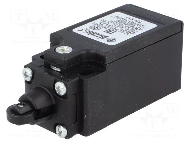 Limit switch; polymer roller Ø11mm; NO + NC; 10A; max.500VAC PIZZATO ELETTRICA FR515