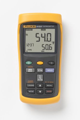 Dual Input Thermometer, 60Hz, Fluke 54-2 0095969565110; 0095969565110