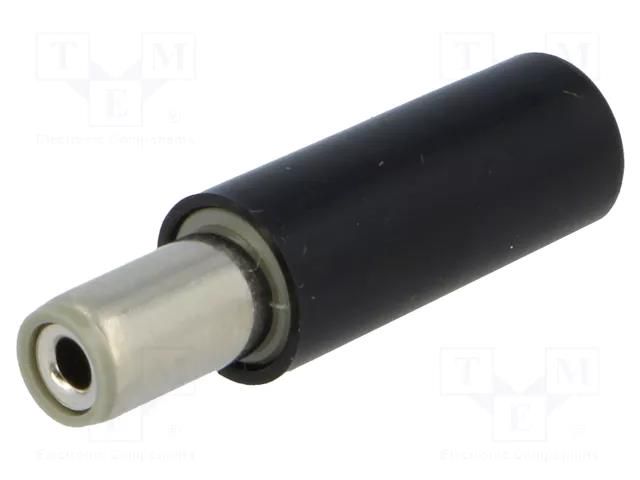 Connector: DC supply; plug; female; 5.5/2.1mm; 5.5mm; 2.1mm; 9.5mm CLIFF FC68147