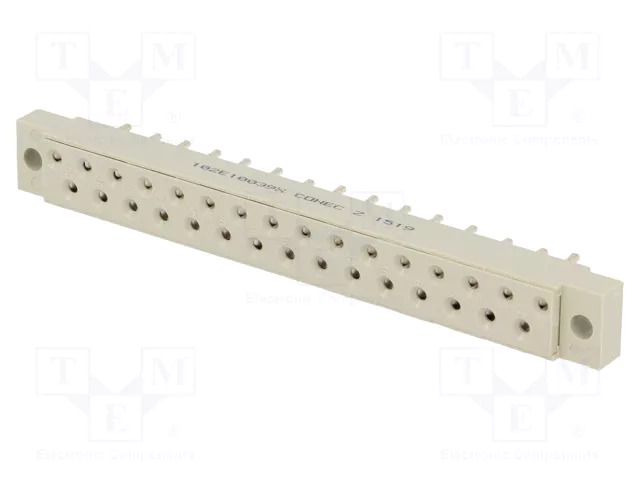 Connector: DIN 41617; socket; female; PIN: 31; straight; 4A; 250V CONEC FL31L