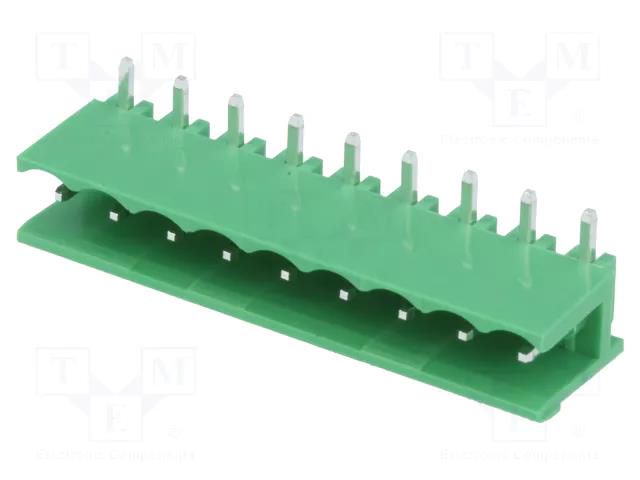 Pluggable terminal block; Contacts ph: 5.08mm; ways: 9; socket NINIGI TBG-5-KB-9P/GN